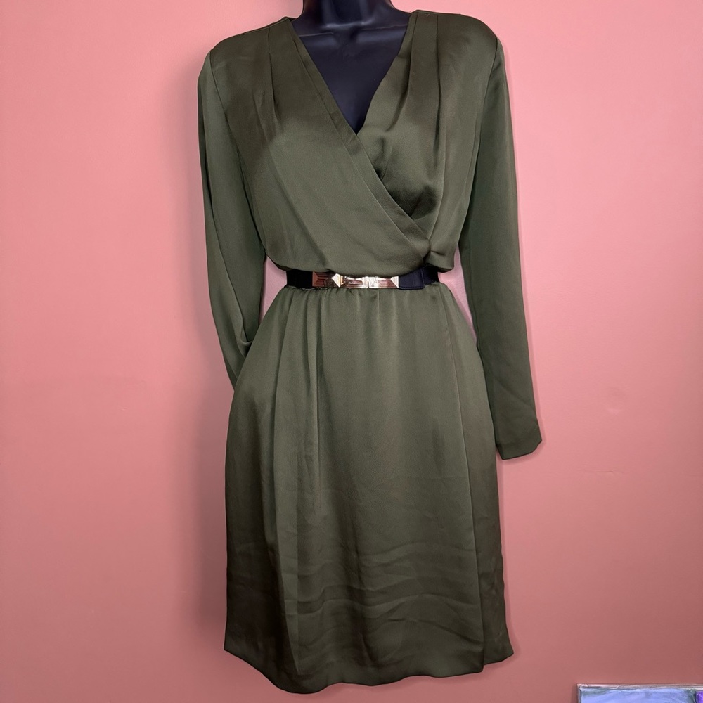 Banana Republic Pleated “wrap” Dress